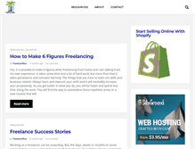 Tablet Screenshot of freelancewise.com